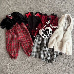 12 Month Girls Dressy Lot